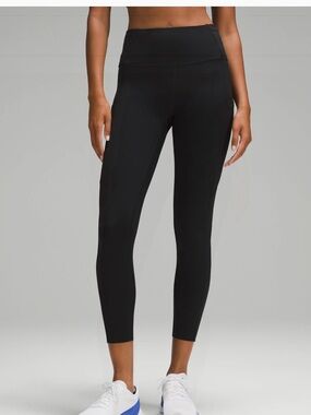 Lululemon Fast and Free High-Rise Tight Pockets Black Size 10